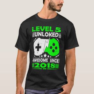 Stufe 5 Phantastisch seit 2018 5. Geburtstag G T-Shirt