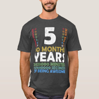 Stufe 5 Unverriegeltes Videospiel 5. Geburtstagspa T-Shirt