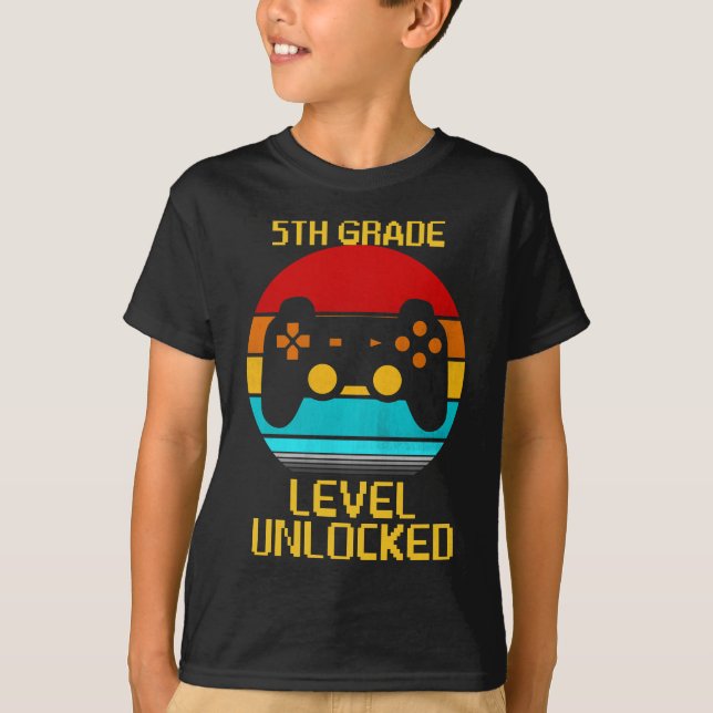Stufe 5 unverschlossen T-Shirt (Vorderseite)