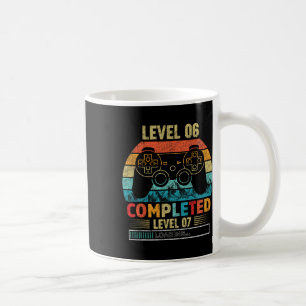 Stufe 6 Abgeschlossen Stufe 7 Aufladung 6. Geburts Kaffeetasse