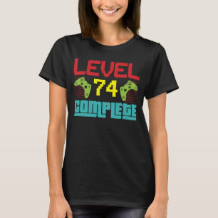 Stufe 74 Vollständige Stufe 74 Unverschlossen 74 G T-Shirt