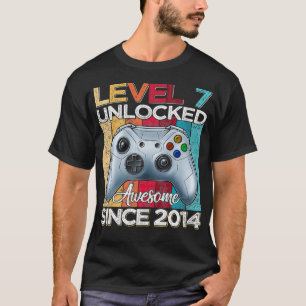Stufe 7 Phantastisch seit 2014 7. Geburtstag G T-Shirt