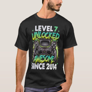 Stufe 7 Phantastisch seit 2014 7. Geburtstag G T-Shirt