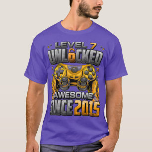 Stufe 7 Phantastisch seit 2015 7. Geburtstag G T-Shirt