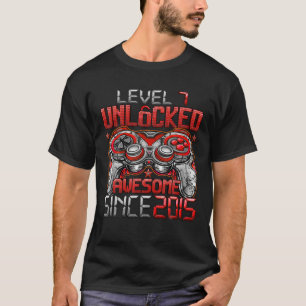 Stufe 7 Phantastisch seit 2015 7. Geburtstag G T-Shirt