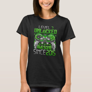 Stufe 7 Phantastisch seit 2015 7. Geburtstag T-Shirt