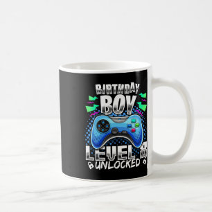 Stufe 8 freigeschaltet Videospiel 8. Geburtstag Ga Kaffeetasse
