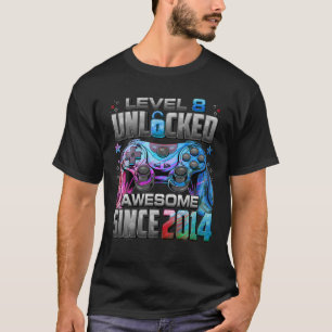 Stufe 8 Phantastisch seit 2014 8. Geburtstag G T-Shirt