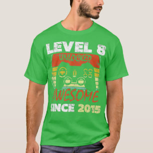 Stufe 8 Phantastisch seit 2015 8. Geburtstag G T-Shirt