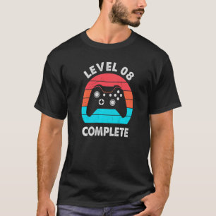 Stufe 8 Vollständiges 8-jähriges Hochzeitsjubiläum T-Shirt