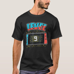 Stufe 9 Geburtstag Junge 9 Jahre alt T-Shirt
