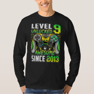 Stufe 9 Phantastisch seit 2013 9. Geburtstag G T-Shirt