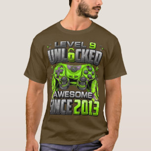 Stufe 9 Phantastisch seit 2013 9. Geburtstag G T-Shirt