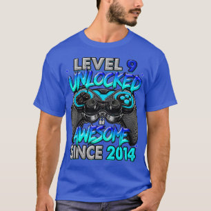 Stufe 9 Phantastisch seit 2014 9. Geburtstag G T-Shirt