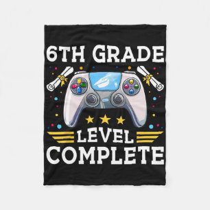 Stufe abgeschlossen Gamer Kids Cl of 2025 Boy Fleecedecke