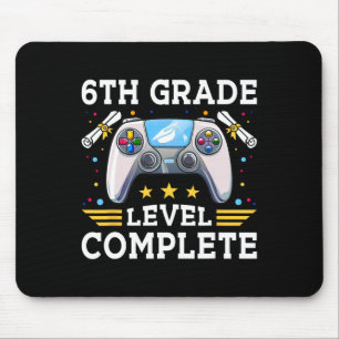 Stufe abgeschlossen Gamer Kids Cl of 2025 Boy Mousepad