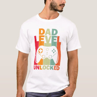 Stufe der Schwangerschaftsankündigung Vater T-Shirt