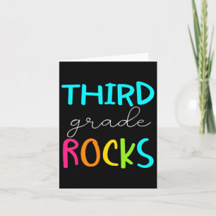 Stufe Rocks Team 3. Klasse Lehrer Karte