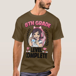 Stufe Vollständiger Abschluss 2022 Anime Gam T-Shirt