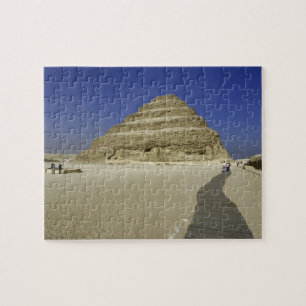 Stufenpyramide in Saqqara, eine der frühesten Puzzle