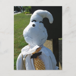 Stuffed Ghost Postkarte