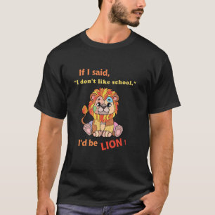 Stuffes Tier Patchwork Löwe, wenn ich Scho nicht m T-Shirt