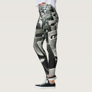 Stuhl-Fotografie im urbanen Raum Leggings