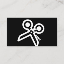 STUHL-GRUPPE scissor Visitenkarten