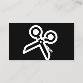 STUHL-GRUPPE scissor Visitenkarten Visitenkarte