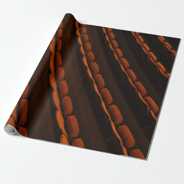 Stühle aus Gelb Geschenkpapier (Ungerollt)