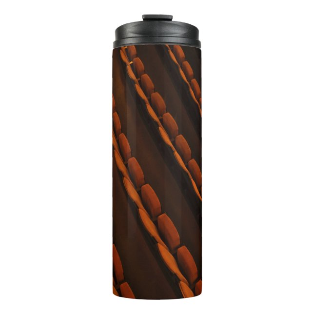 Stühle aus Gelb Thermosbecher (Vorderseite)