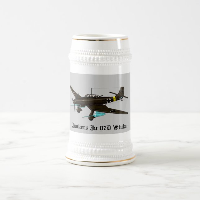 Stuka Stein Ju87 Bierglas (Mittel)