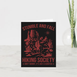 Stumble and Fall Wandergesellschaft Keine Sorge, e Karte