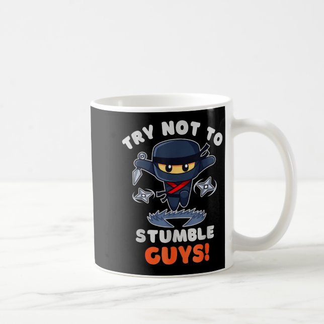 Stumble Guys Ninjas Games Stumble Guys Tee Kids  Kaffeetasse (Rechts)