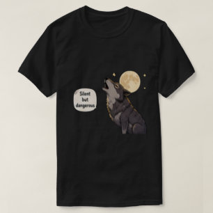 Stumm, aber gefährlich – Minimalistische, kühne Ha T-Shirt