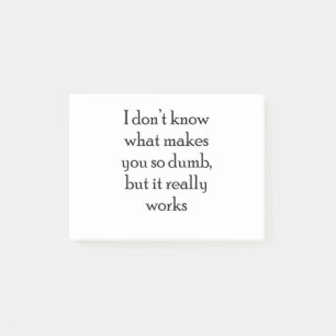 Stumm Post-it Klebezettel