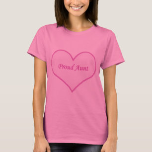 Stumme Tante Shirt, rosa T-Shirt
