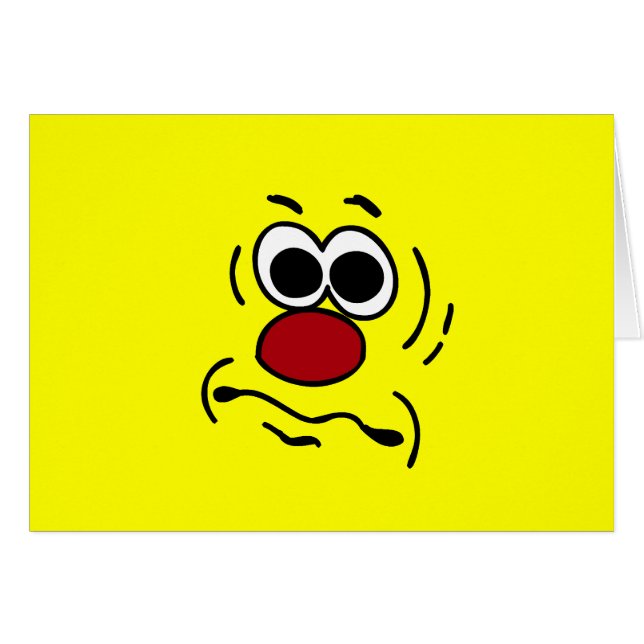 Stummes Gesicht Grumpey (Vorderseite (Horizontal))