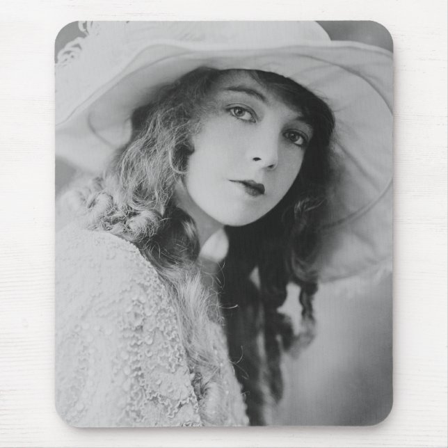 Stummfilm-Stern-Lillian Gish-Mausunterlage Mousepad (Vorne)