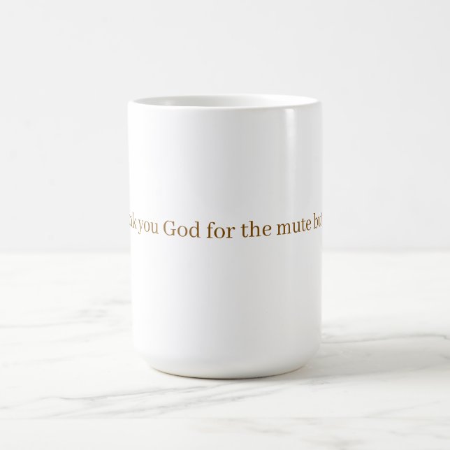 STUMMSCHALTTASTE KAFFEETASSE (Mittel)