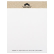Stump Grinding oder Tree Care Business Letterhead