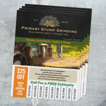 Stump-Schleifen, Entfernen von Bäumen