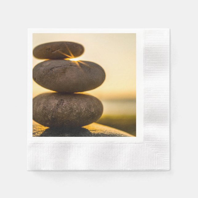 Stumpfe Serviette (Vorderseite)