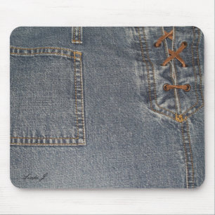 Stumpfes Denim Mousepad