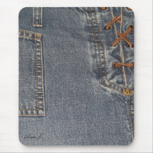 Stumpfes Denim Mousepad
