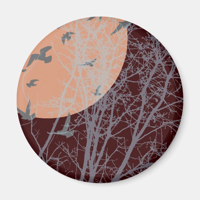 Stumpfvögel Magnet (Vorne)