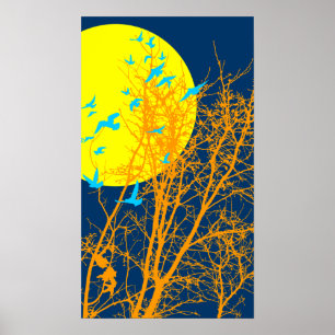 Stumpfvögel Poster
