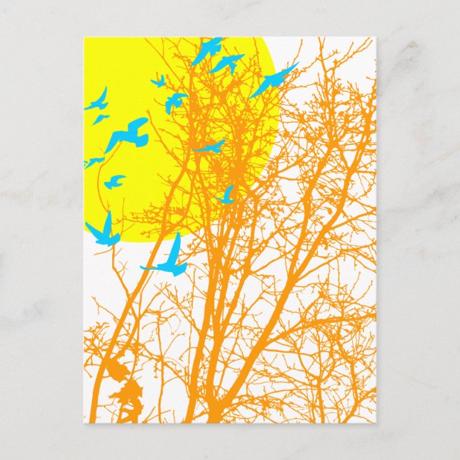 Stumpfvögel Postkarte (Vorderseite)