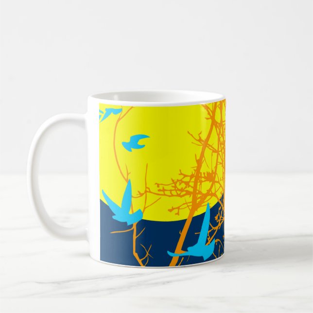 Stumpfvögel Tasse (Links)