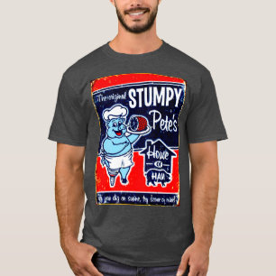 STUMPY PETES House of Ham Werbung Print T-Shirt